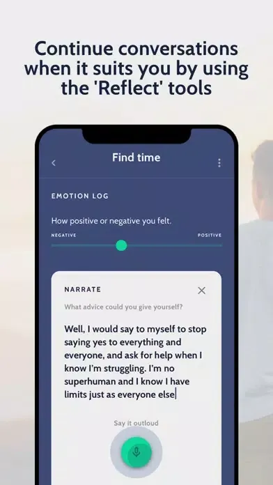 ภาพหน้าจอของ HOLD - Stress Help & Self-Care