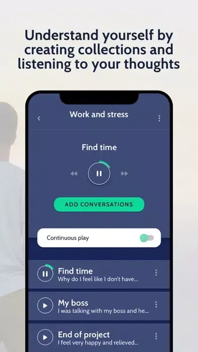 ภาพหน้าจอของ HOLD - Stress Help & Self-Care