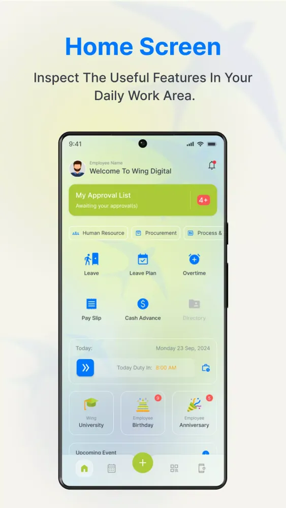 Wing Digital Screenshots
