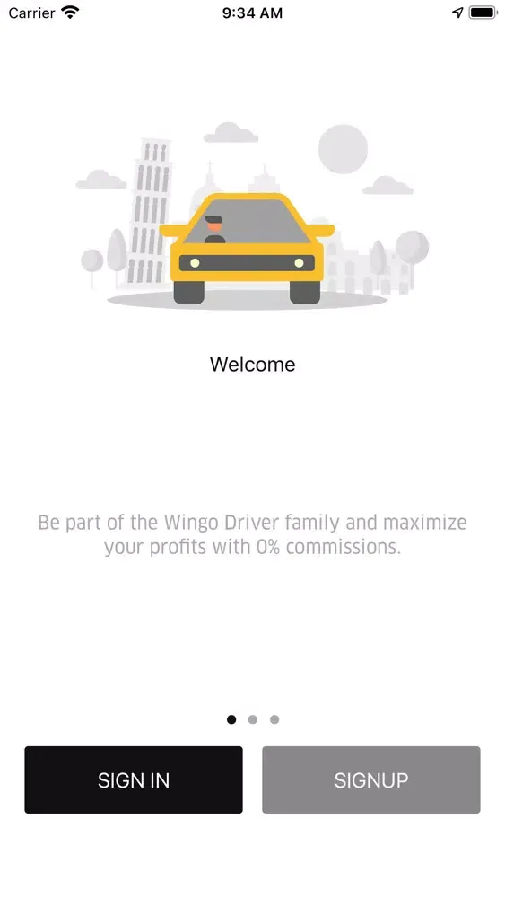 Screenshot di Wingo Driver