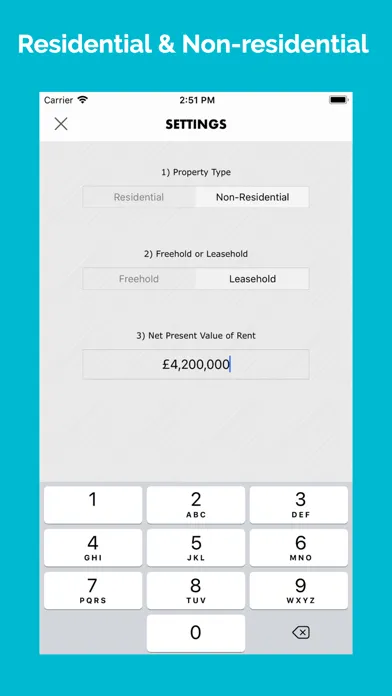 Zrzuty ekranu UK Stamp Duty Calculator