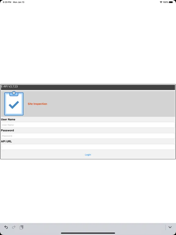 Inno Inspection iPad 应用截图