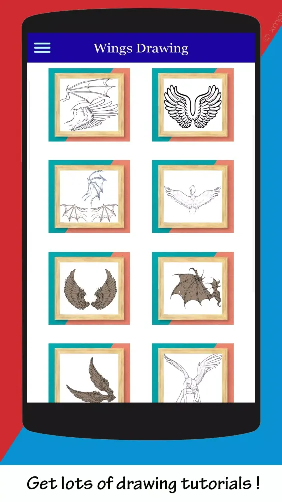 Tangkapan skrin How to Draw Wings