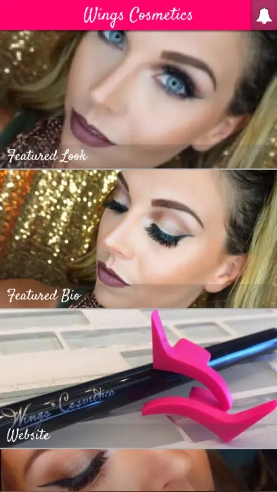 Wings Cosmetics سکرین شاٹس