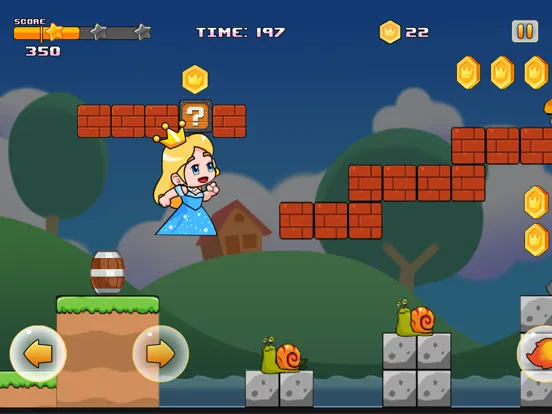 Capturas de pantalla de Super Princess Adventure World iPad 