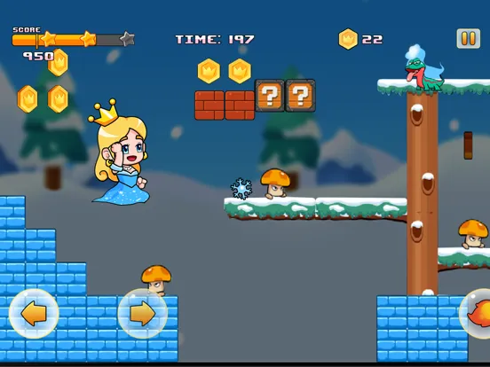 Capturas de pantalla de Super Princess Adventure World iPad 