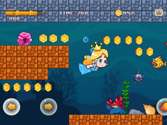 Capturas de pantalla de Super Princess Adventure World iPad 