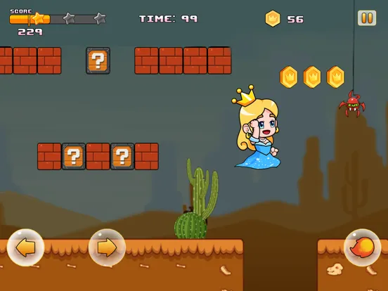 Capturas de pantalla de Super Princess Adventure World iPad 