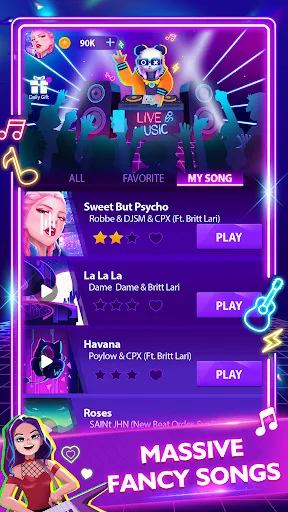 Capturas de pantalla de Piano Beat - EDM Music Tiles