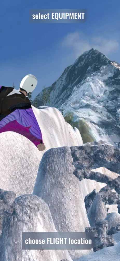 Realworld Wingsuit Simulator 스크린샷
