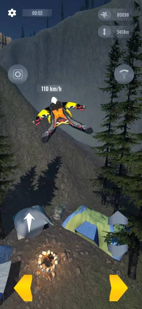 Realworld Wingsuit Simulator 스크린샷