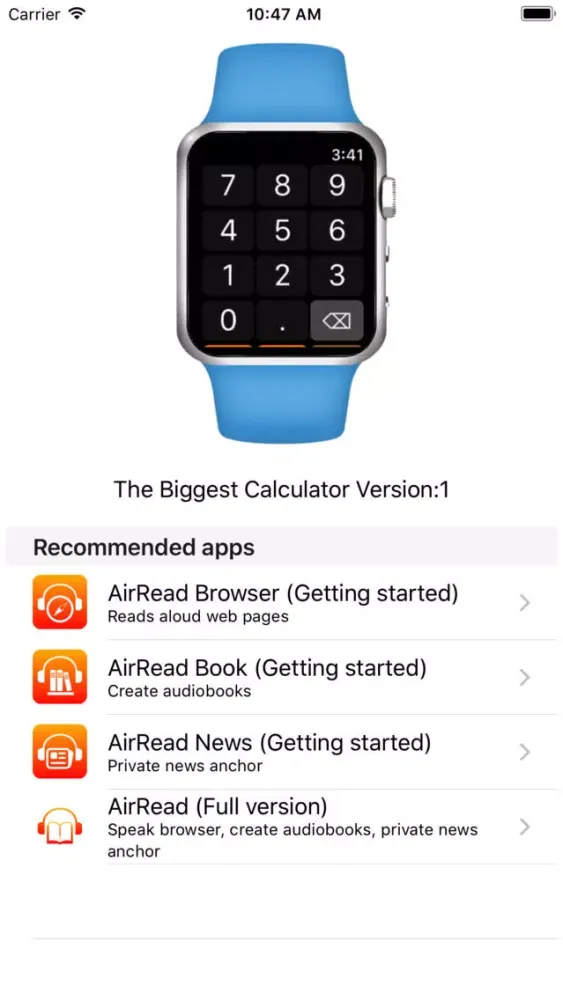 Screenshot di The Biggest Calculator