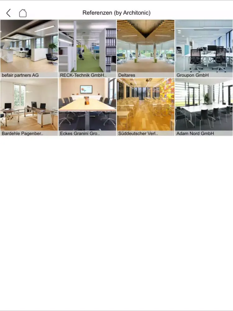 ภาพหน้าจอของ WINI. Mein Büro. iPad 
