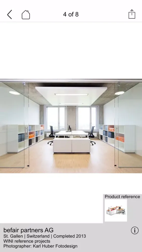 ภาพหน้าจอของ WINI. Mein Büro.