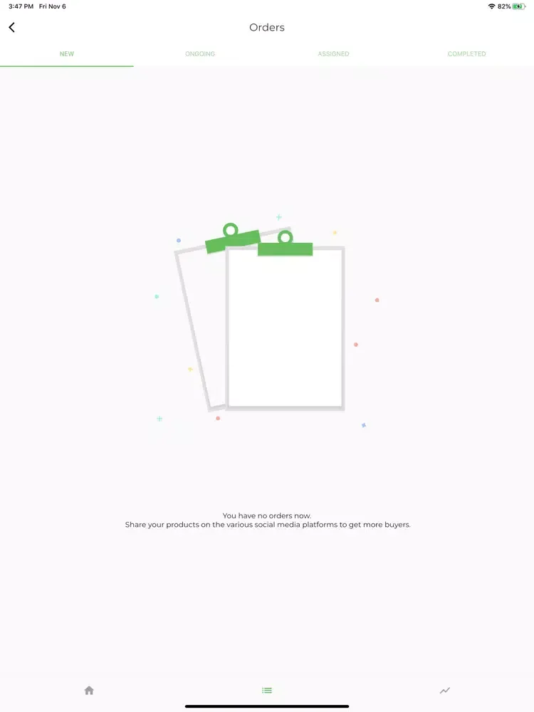 Zrzuty ekranu Winie Merch iPad 