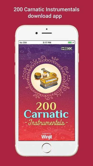 200 Carnatic Instrumentals स्क्रीनशॉट