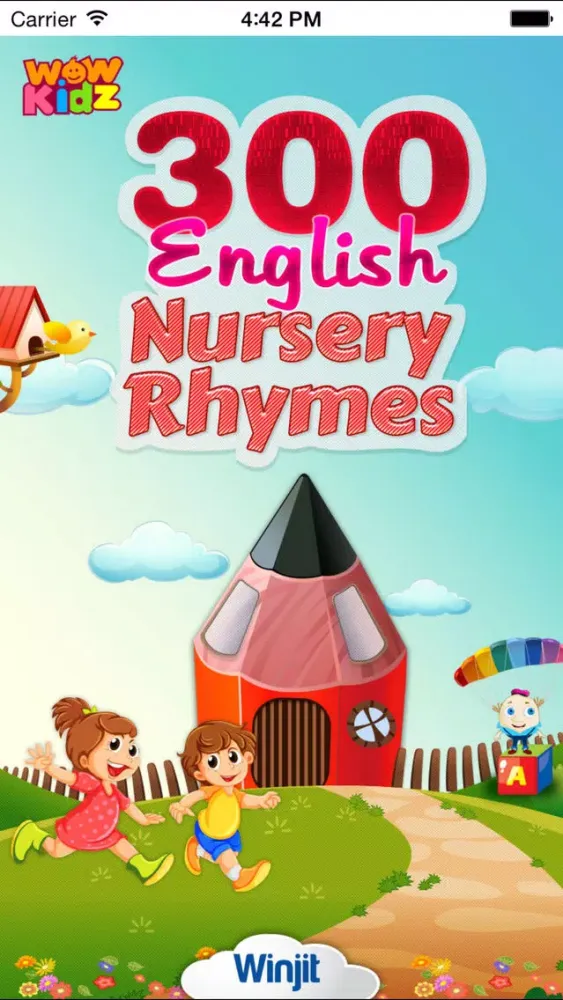 Ảnh chụp màn hình của 300 English Rhymes