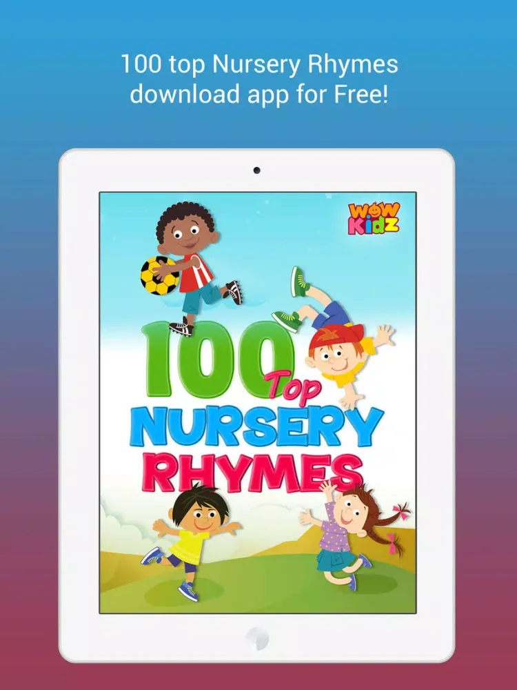 تصاویر 100 Top Nursery Rhymes iPad 