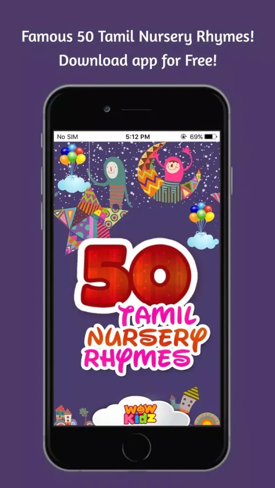 Capturas de pantalla de 50 Tamil Nursery Rhymes
