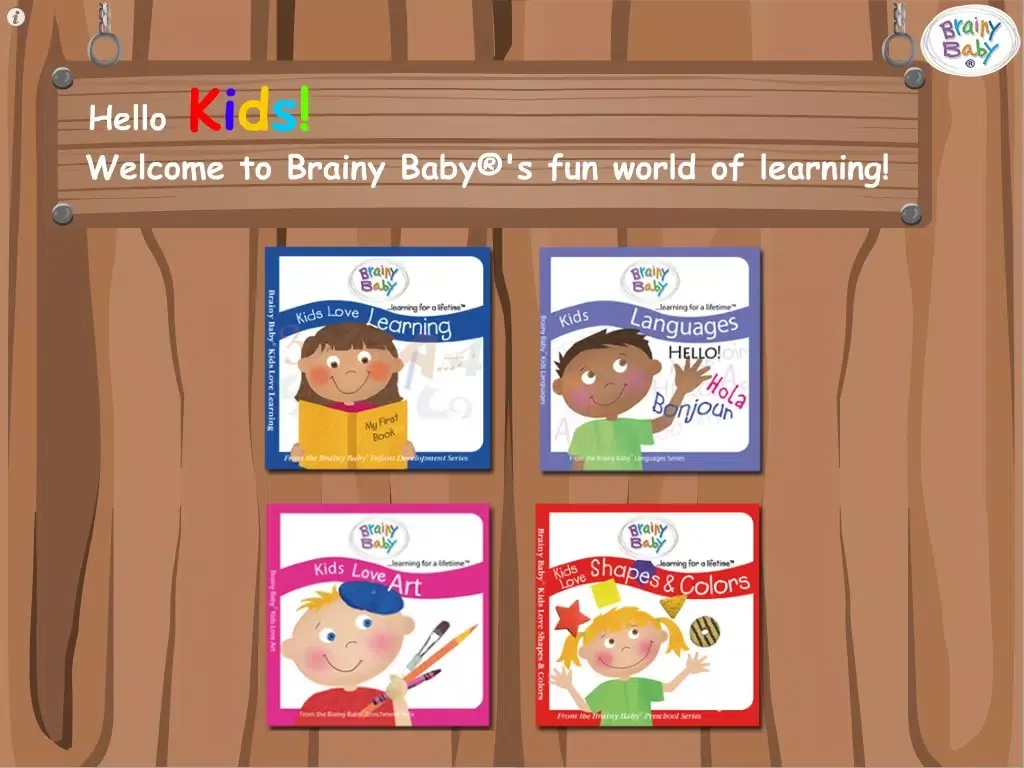 Скриншоты Brainy Beginner Books iPad 
