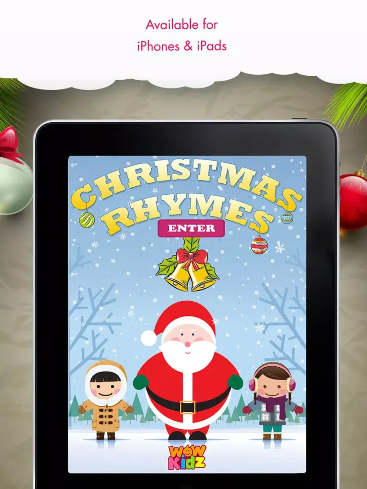 Christmas Rhymes iPad 應用截圖