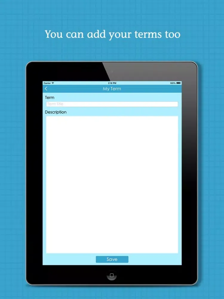 صور Equity Terms iPad 