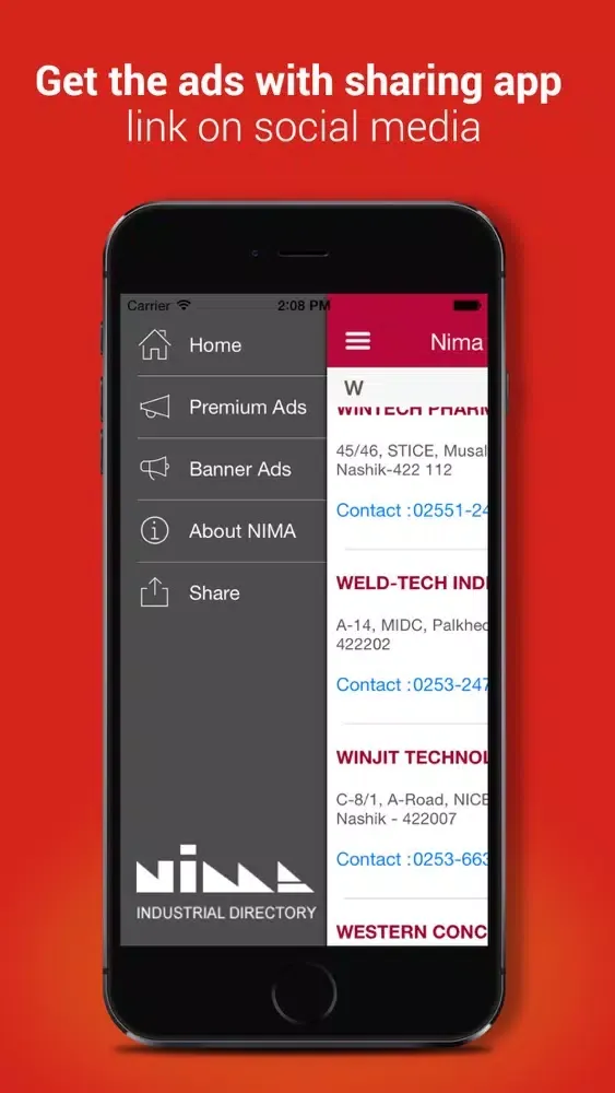 Capturas de pantalla de Nima Directory