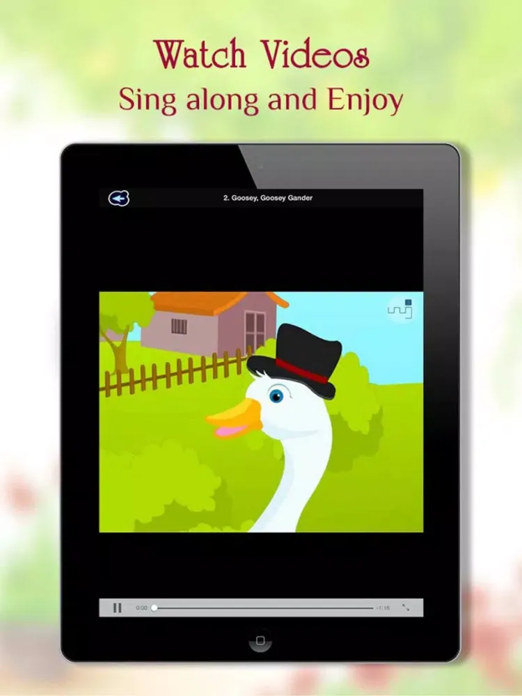 تصاویر Popular Nursery Rhymes iPad 