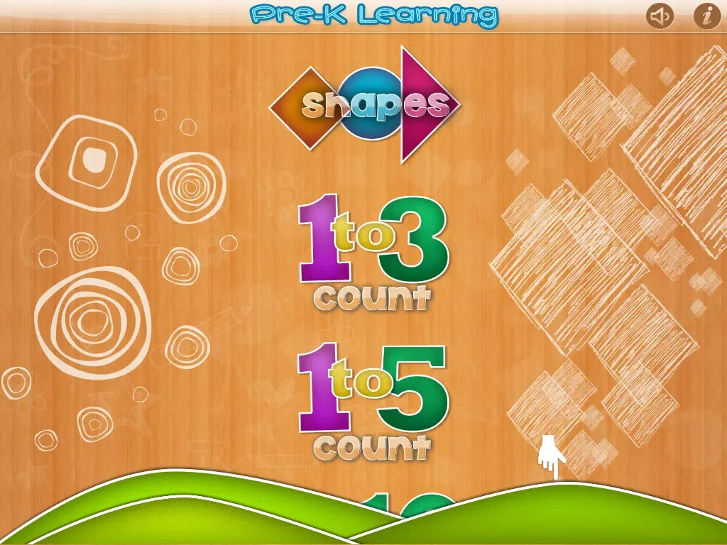 Capturas de pantalla de Pre K Learning iPad 