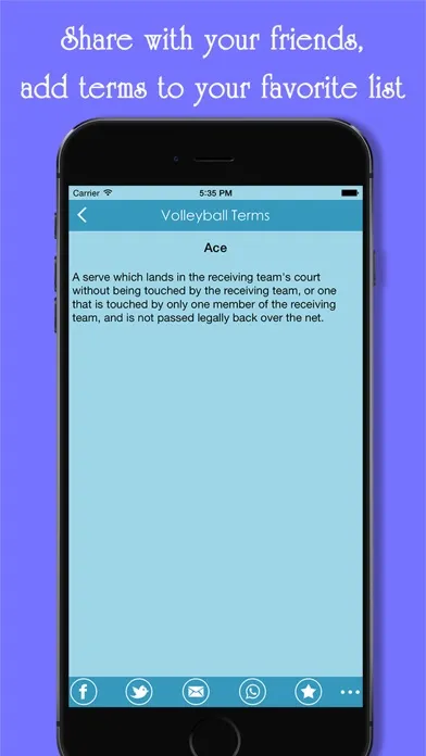 VolleyBall Terms স্ক্রিনশট