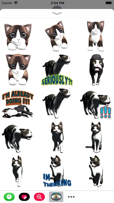 Cat Emoji Sticker Collection स्क्रीनशॉट
