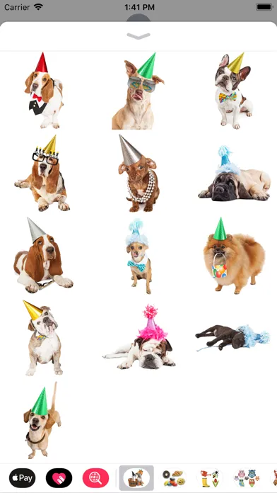 Tangkapan skrin Halloween Pets Sticker Pack