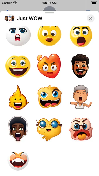 Just WOW Stickers应用截图
