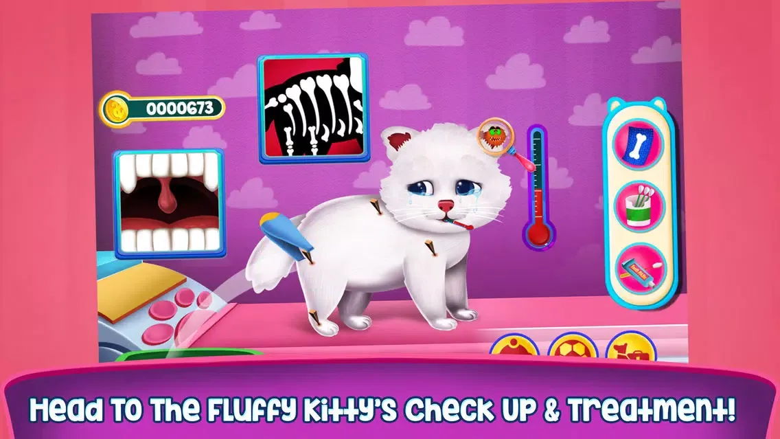 Fluffy Kitty Care And Play Ekran Görüntüleri