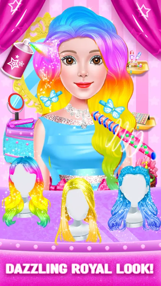 Royal Princess Hair Salon应用截图