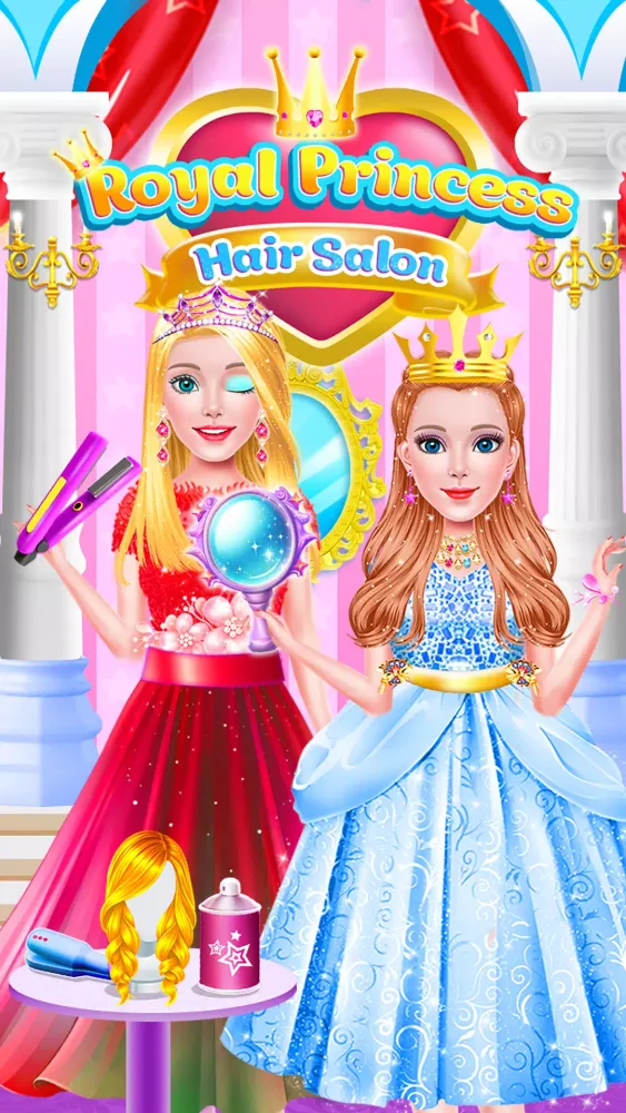 Royal Princess Hair Salon应用截图