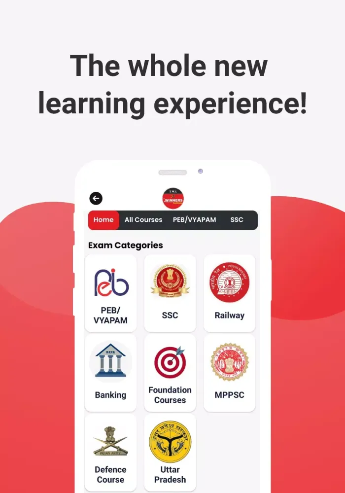 Winners Institute App Screenshots