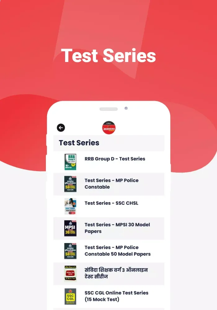 Winners Institute App Screenshots