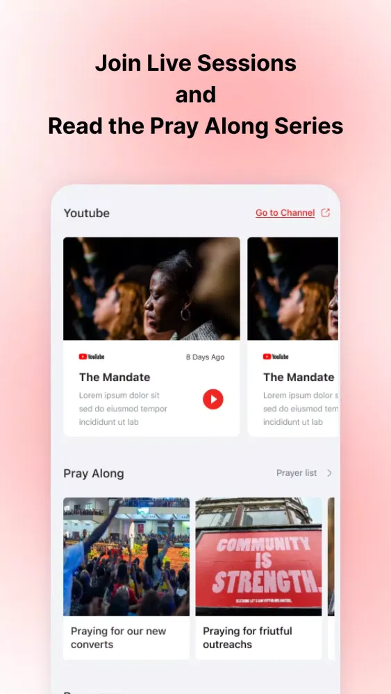 Winners Mobile Screenshots