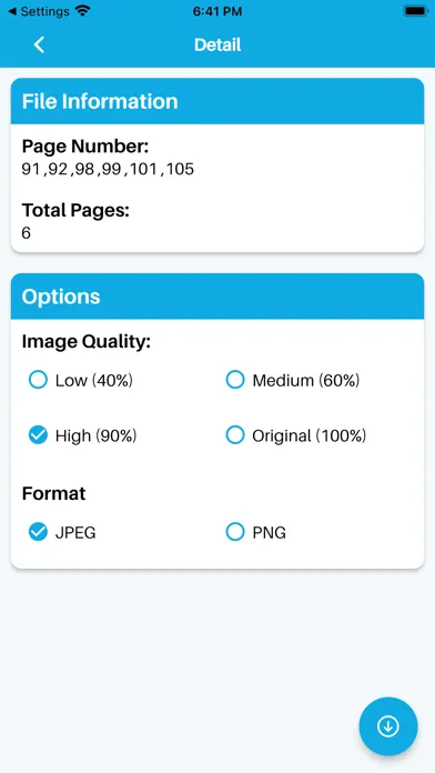 PDFTOJPG: Convert PDF to Image Screenshots