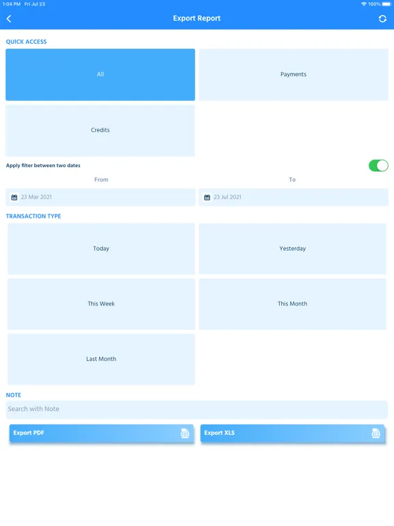 CreditLog – Ledger Account iPad  स्क्रीनशॉट
