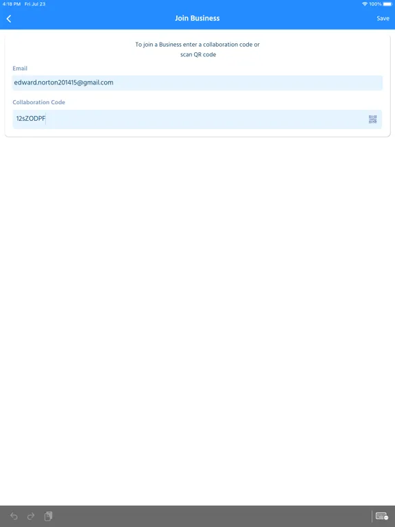 CreditLog – Ledger Account iPad  स्क्रीनशॉट
