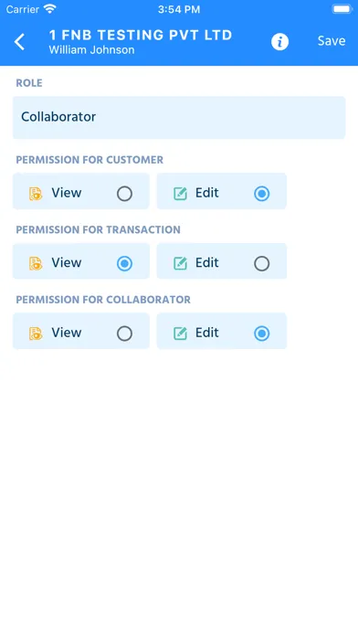 CreditLog – Ledger Account स्क्रीनशॉट