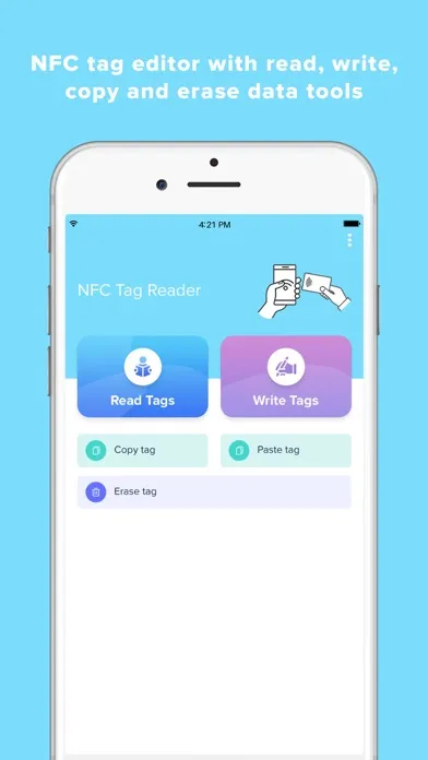 NFC Tag Writer & Reader Ekran Görüntüleri