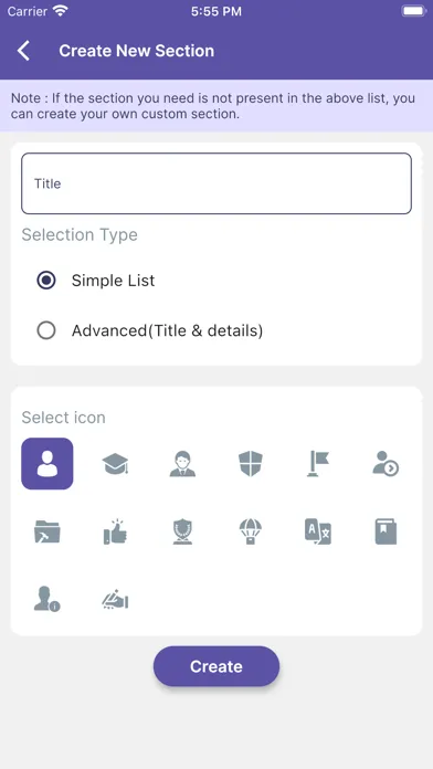 Resume Builder, CV Templates Screenshots