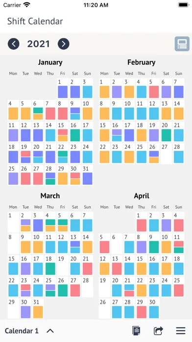 صور MyShift - Work Shift Calendar