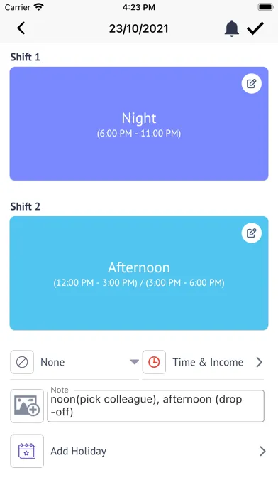 صور MyShift - Work Shift Calendar