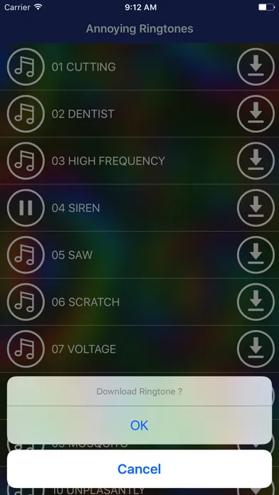 Capturas de pantalla de Annoying Sounds &  Ringtones