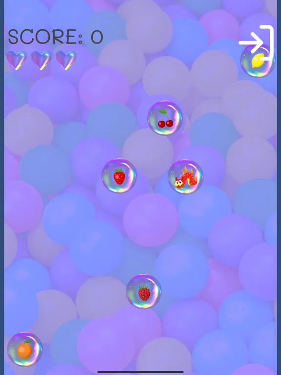 Capturas de pantalla de Pop Fruit Soap Bubbles iPad 