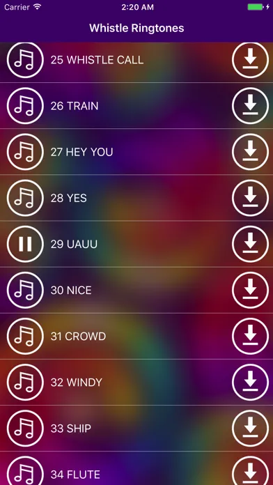 Whistle Ringtones - Amazing Entertainment Sounds 스크린샷